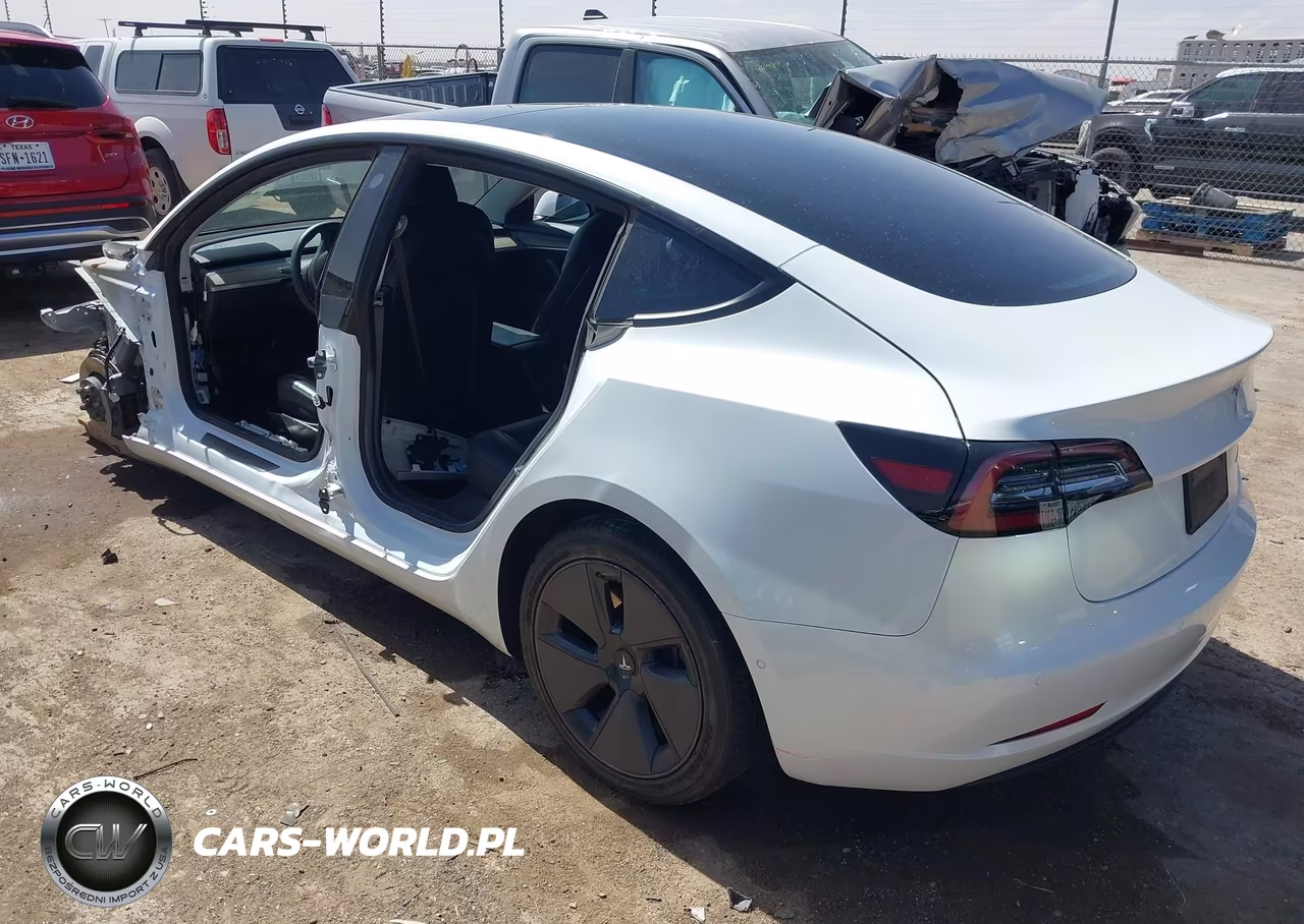 2021 Tesla Model 3 Long Range Dual Motor All-Wheel Drive VIN:5YJ3E1EB4MF066279 - 3