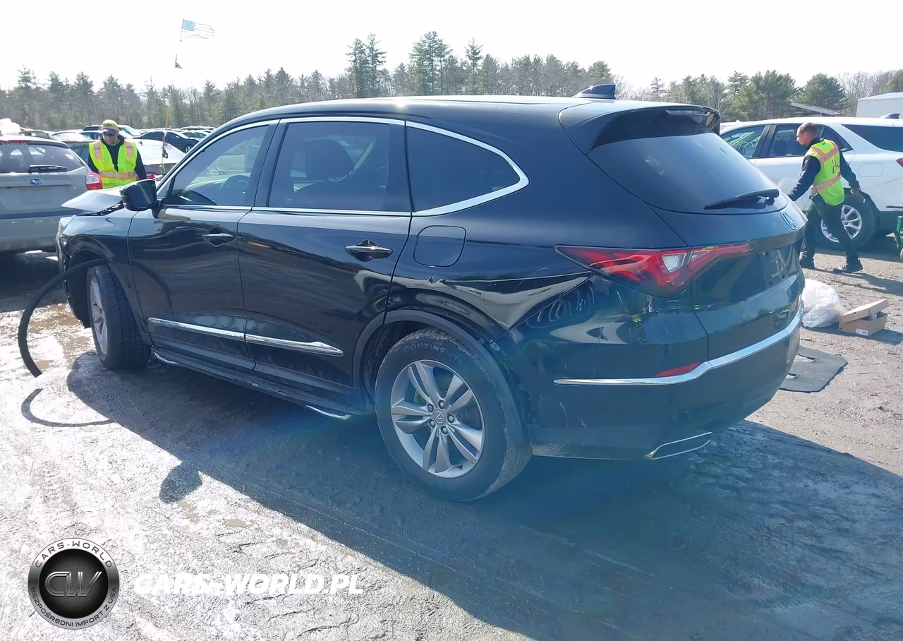 2022 Acura Mdx Standard VIN:5J8YE1H3XNL017078 - 3