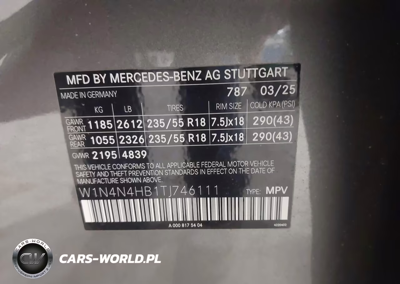 2026 Mercedes-Benz Gla 250 4Matic VIN:W1N4N4HB1TJ746111 - 9