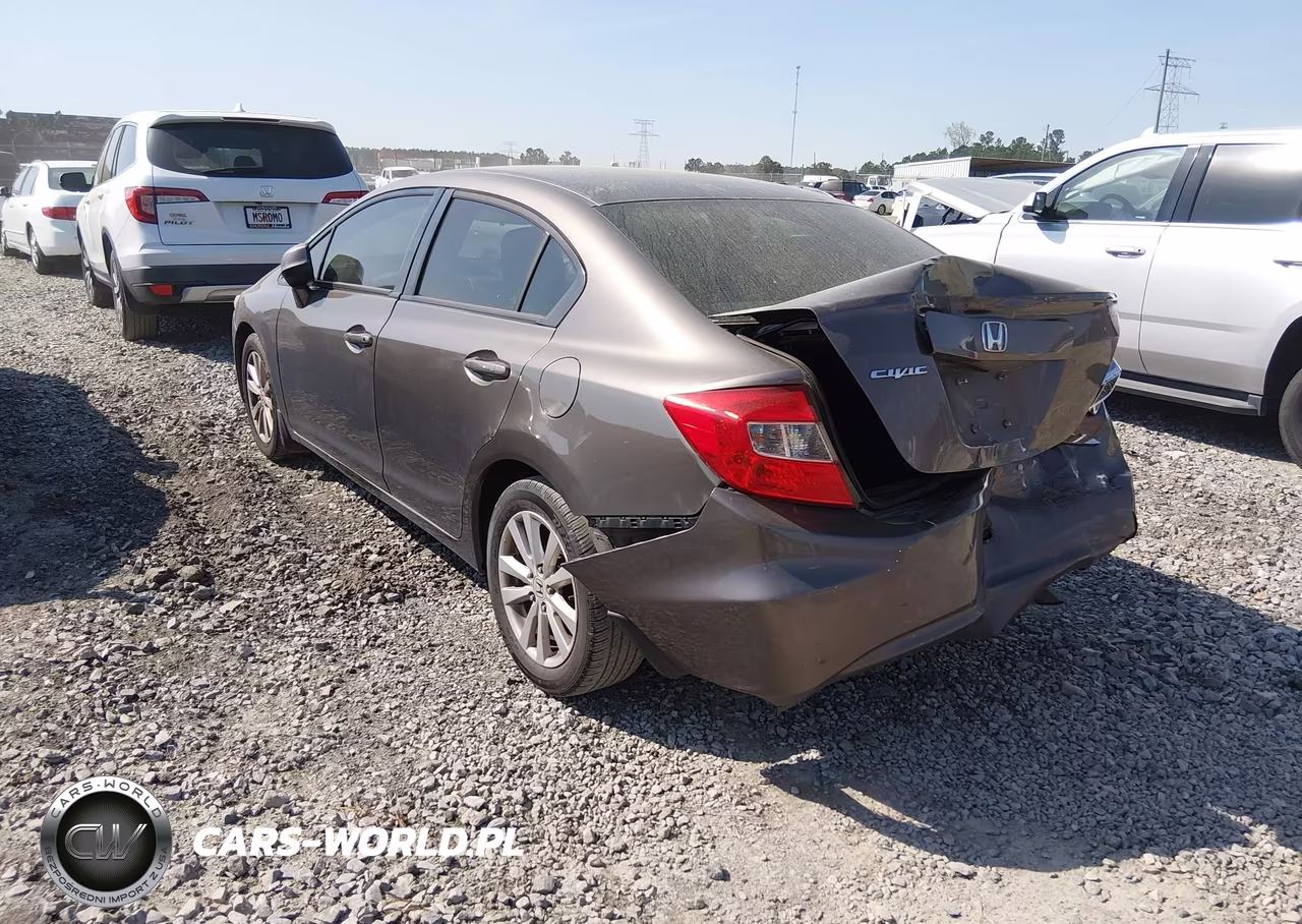 2012 Honda Civic Ex VIN:19XFB2F80CE001870 - 3