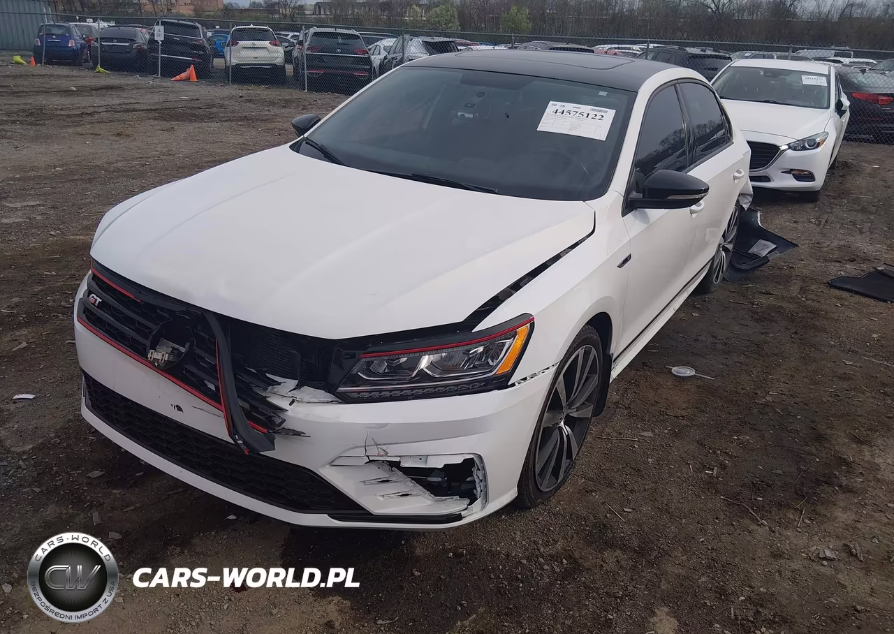 2018 Volkswagen Passat 3.6L V6 Gt VIN:1VWJM7A39JC034820 - 2