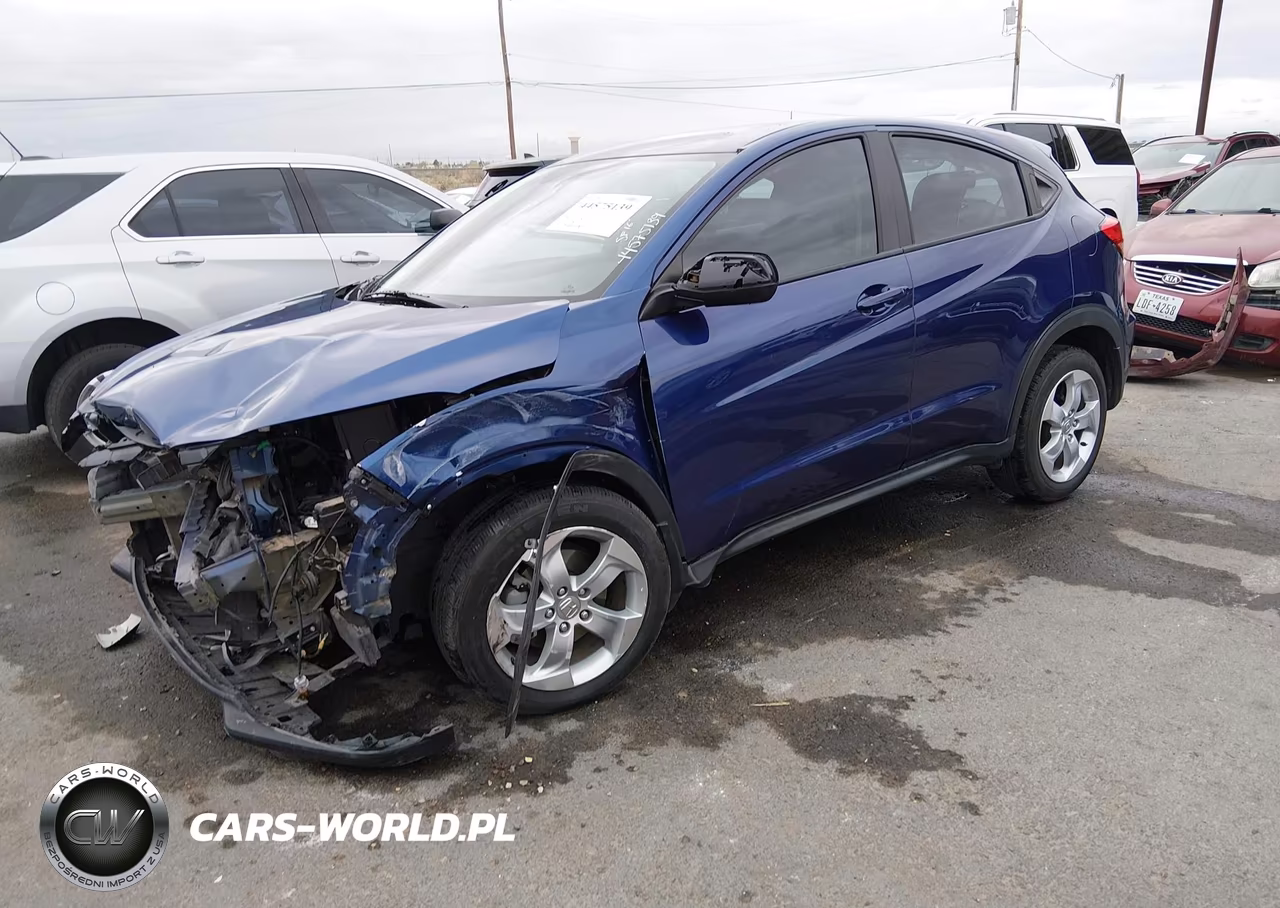 2016 Honda Hr-V Lx VIN:3CZRU5H34GM724783 - 2