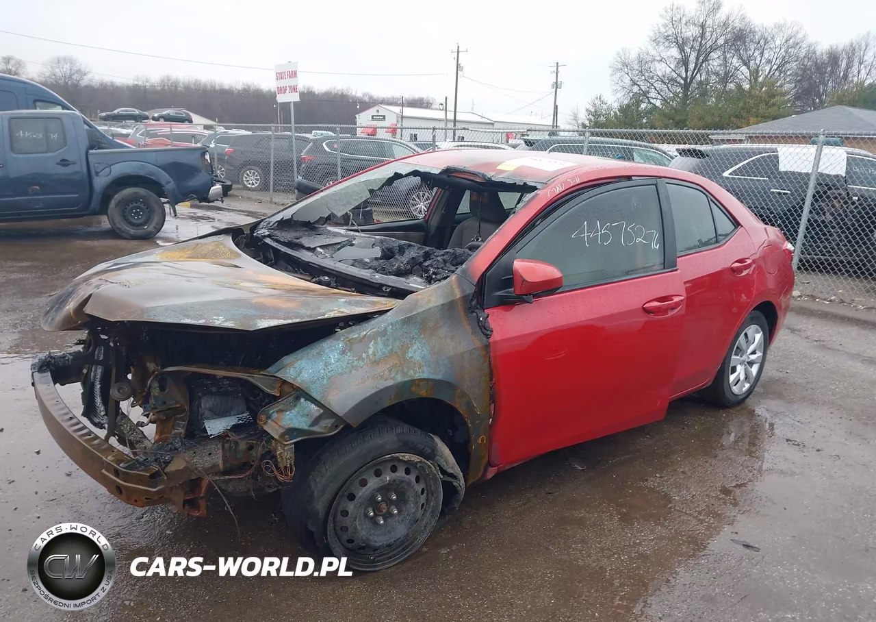 2016 Toyota Corolla Le VIN:5YFBURHEXGP434234 - 2