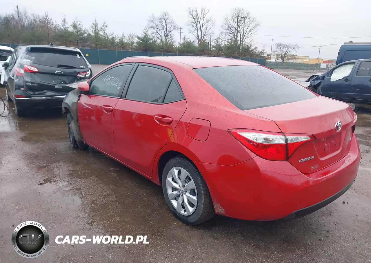 2016 Toyota Corolla Le VIN:5YFBURHEXGP434234 - 3