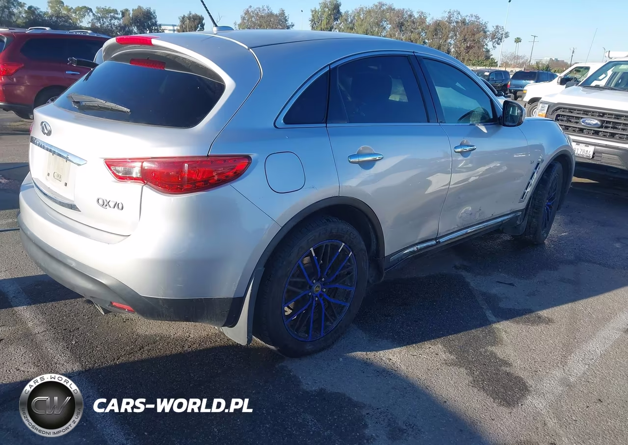 2014 Infiniti Qx70 VIN:JN8CS1MW7EM413212 - 4