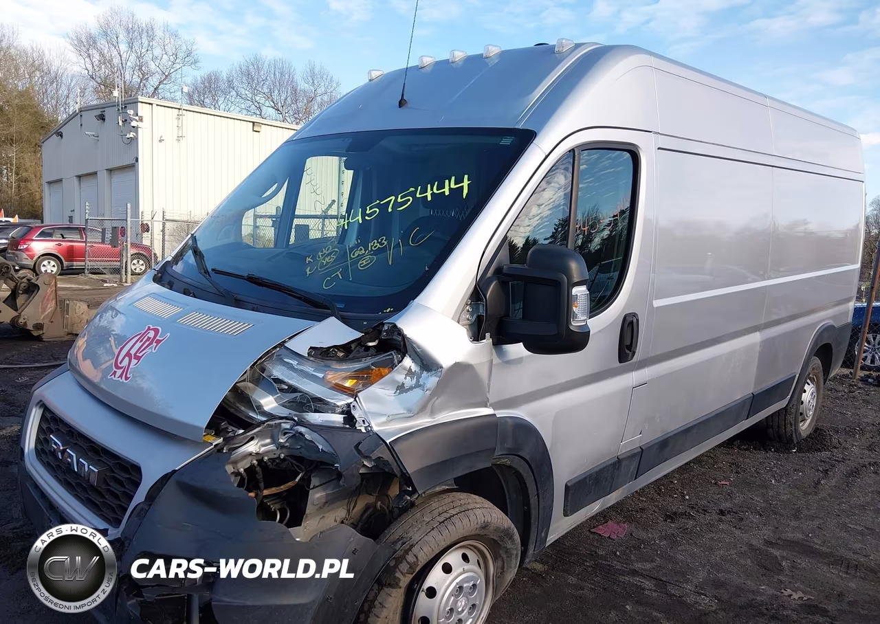 2019 Ram Promaster 2500 High Roof 159 Wb VIN:3C6TRVDG5KE530831 - 2