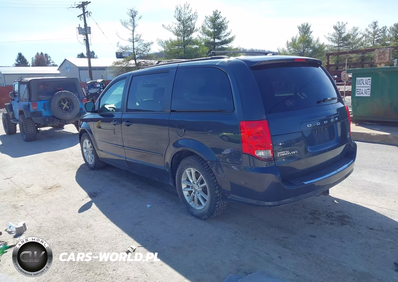 2014 Dodge Grand Caravan Sxt VIN:2C4RDGCG2ER420563 - 3