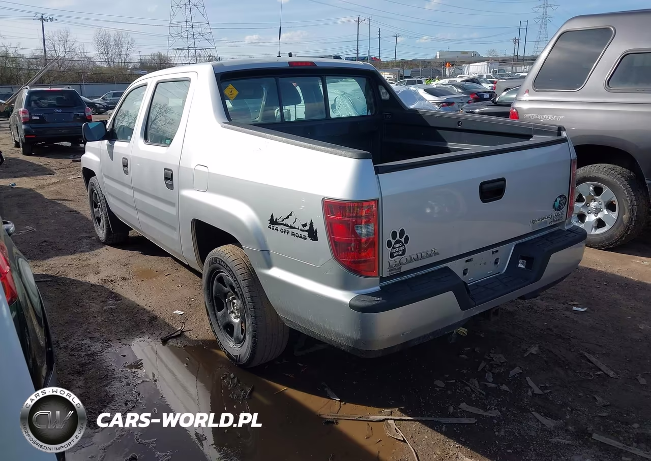 2009 Honda Ridgeline Rt VIN:5FPYK16299B103225 - 3