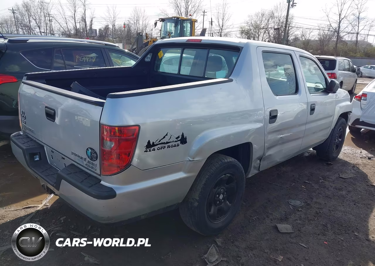 2009 Honda Ridgeline Rt VIN:5FPYK16299B103225 - 4
