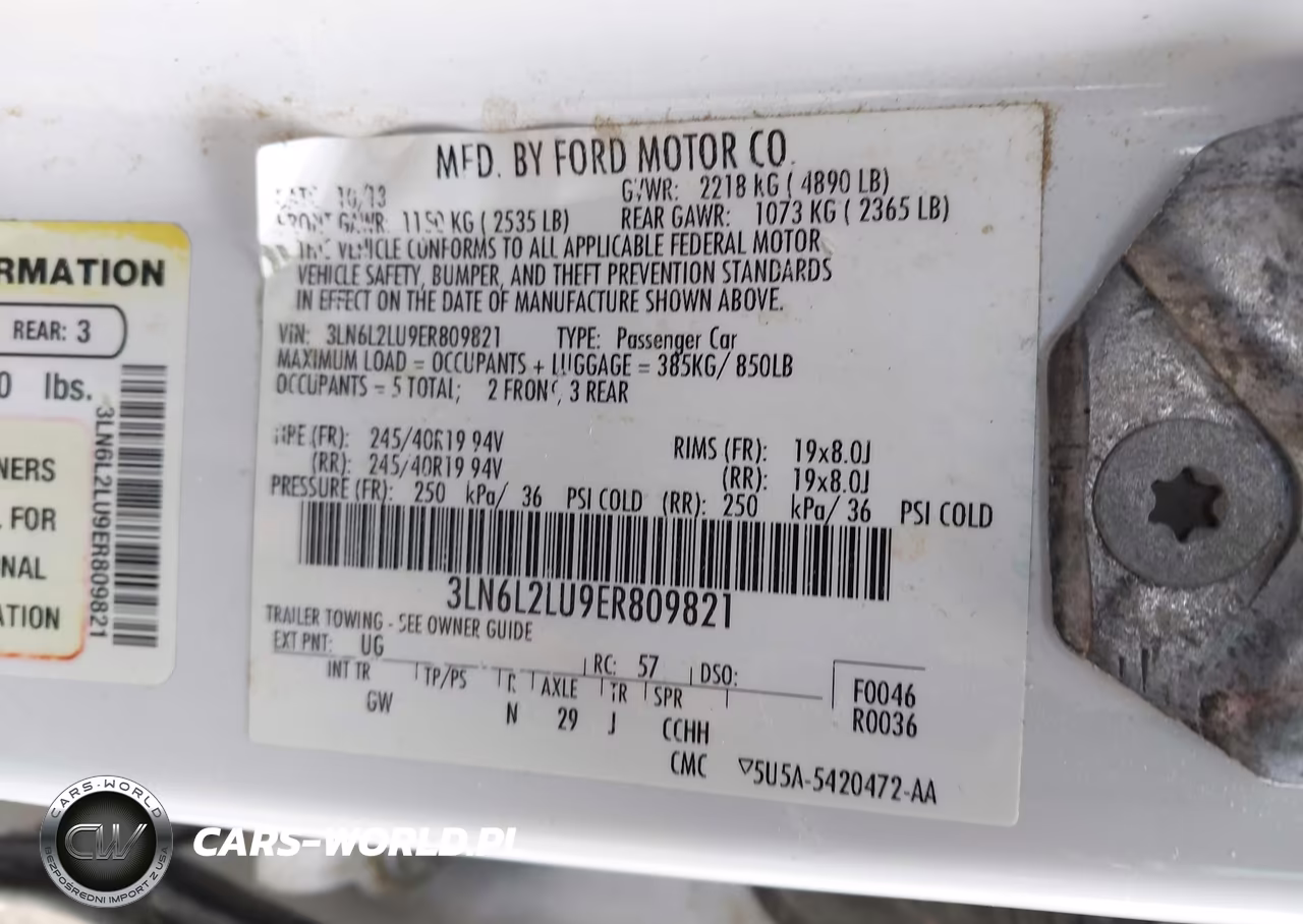 2014 Lincoln Mkz Hybrid VIN:3LN6L2LU9ER809821 - 9