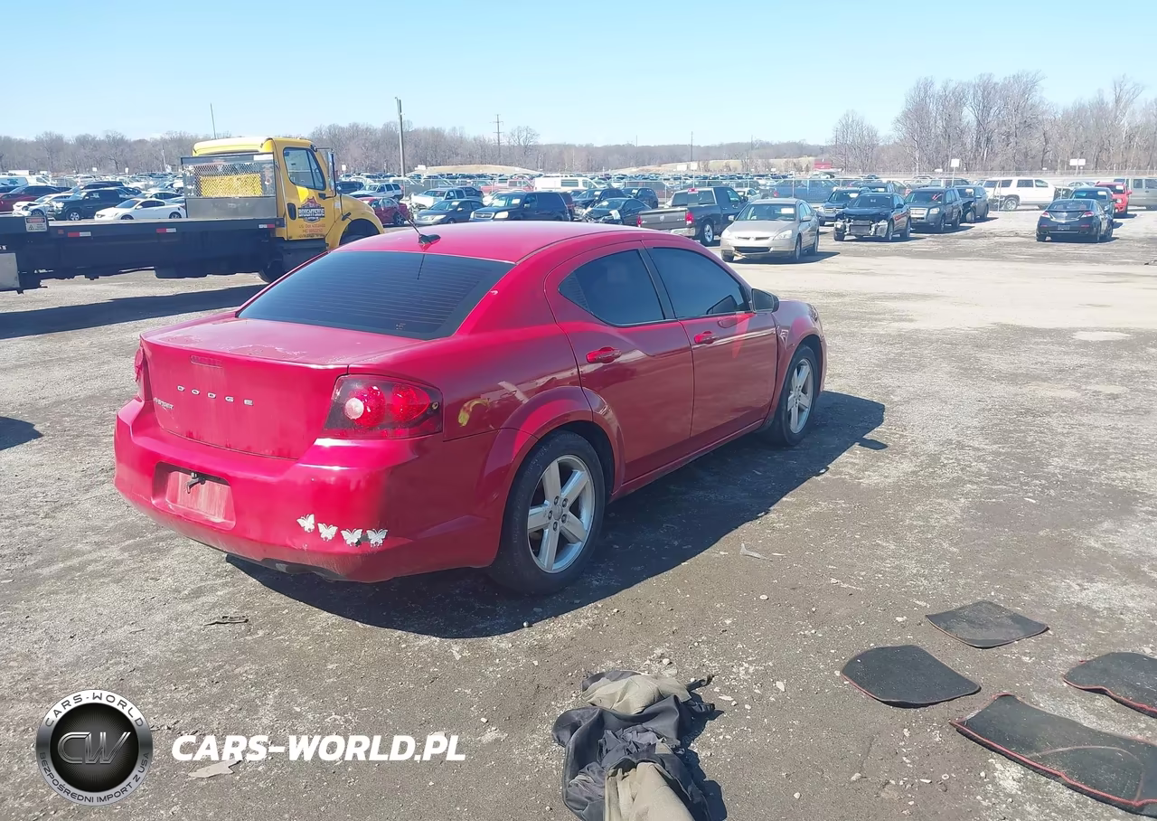 2013 Dodge Avenger Se VIN:1C3CDZAB0DN662244 - 4