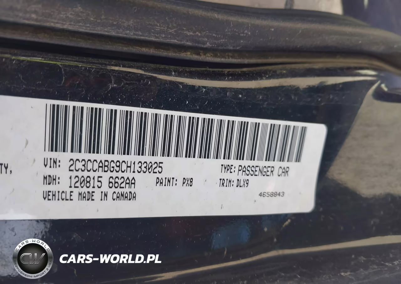 2012 Chrysler 300 S V6 VIN:2C3CCABG9CH133025 - 9