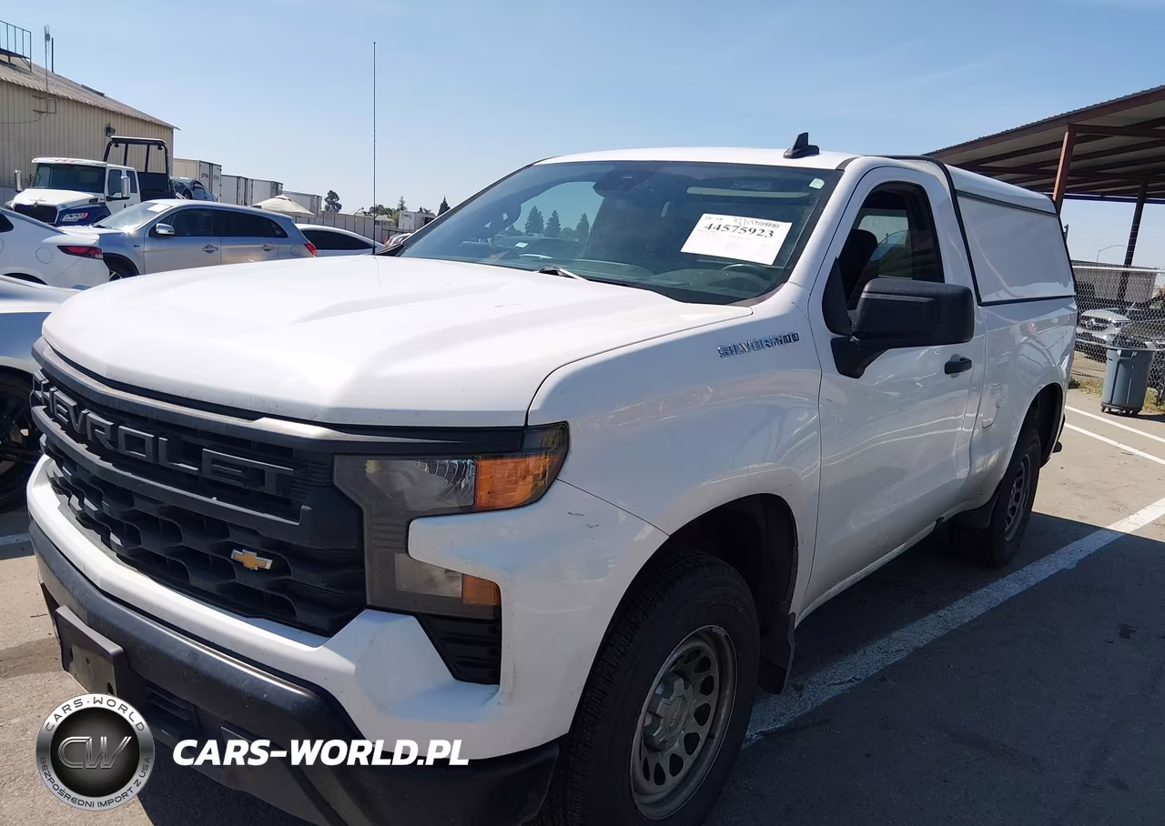 2023 Chevrolet Silverado 1500 2Wd Standard Bed Wt VIN:3GCNAAEK3PG345404 - 2