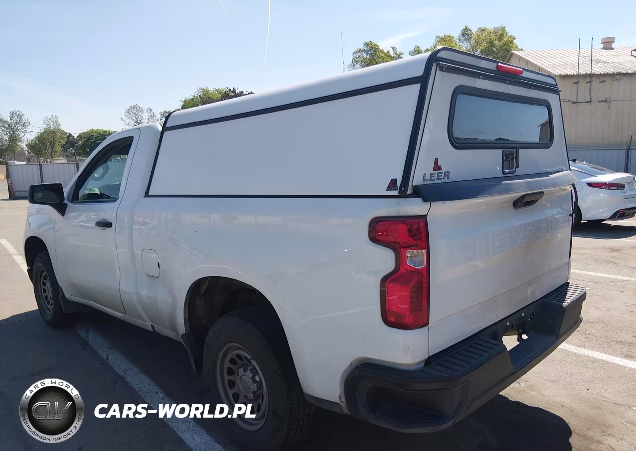 2023 Chevrolet Silverado 1500 2Wd Standard Bed Wt VIN:3GCNAAEK3PG345404 - 3