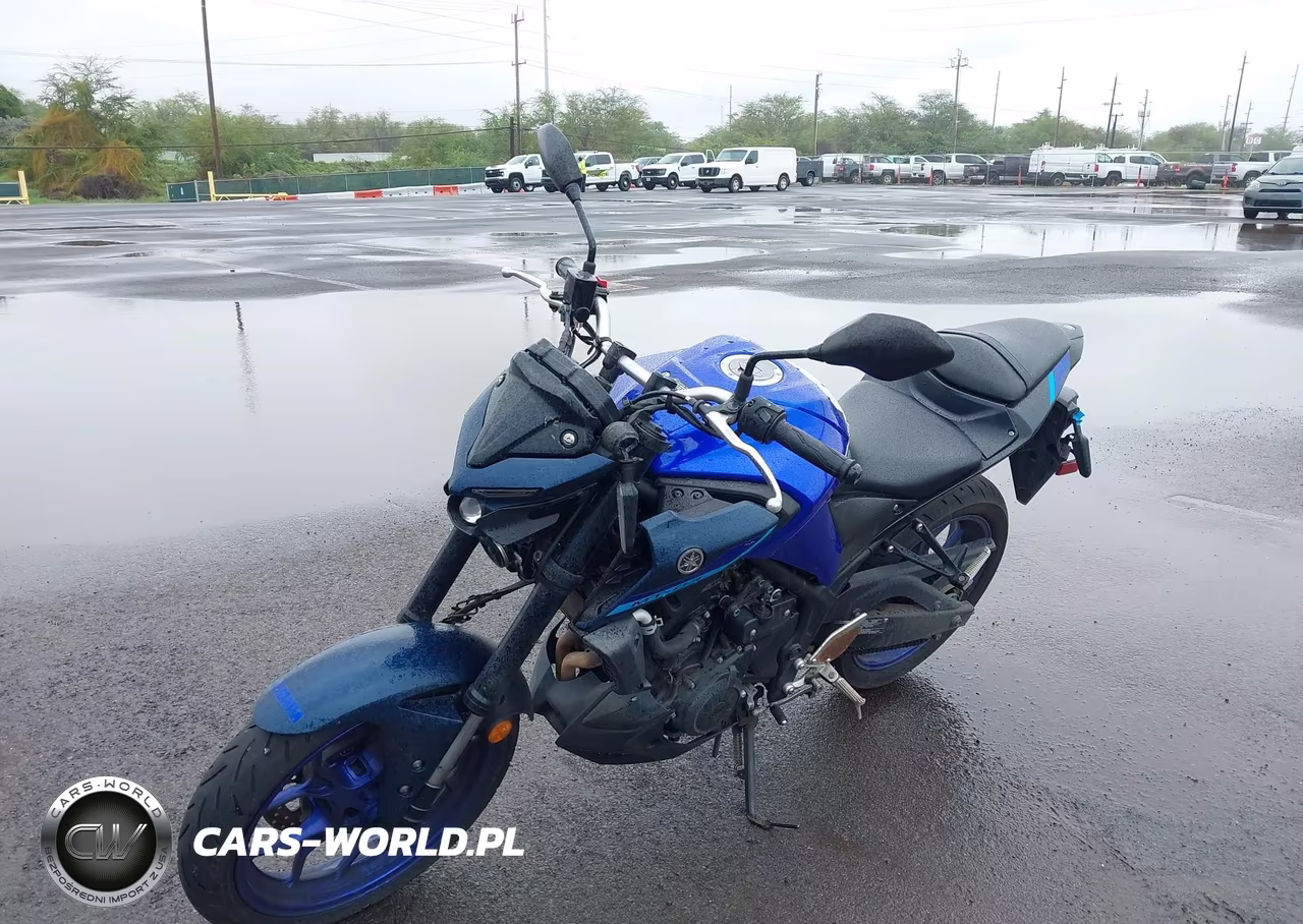 2022 Yamaha Mt-03 VIN:MH3RH20Y4NK007340 - 2
