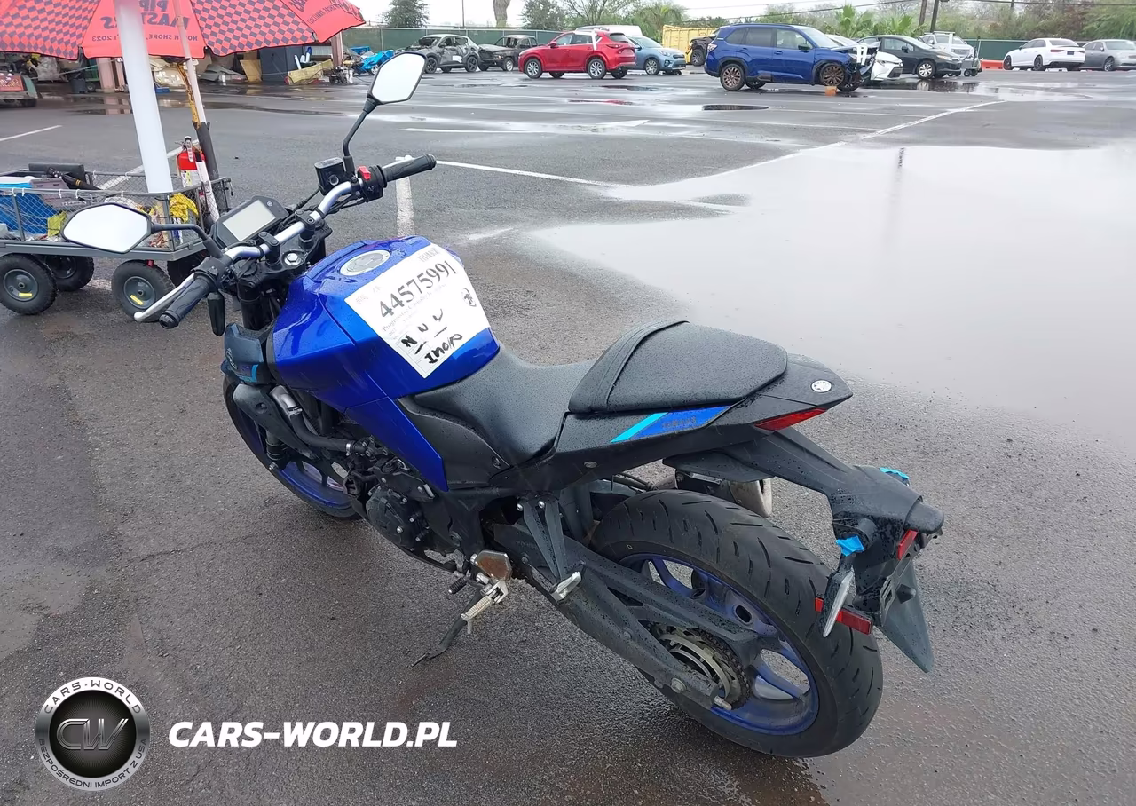 2022 Yamaha Mt-03 VIN:MH3RH20Y4NK007340 - 3