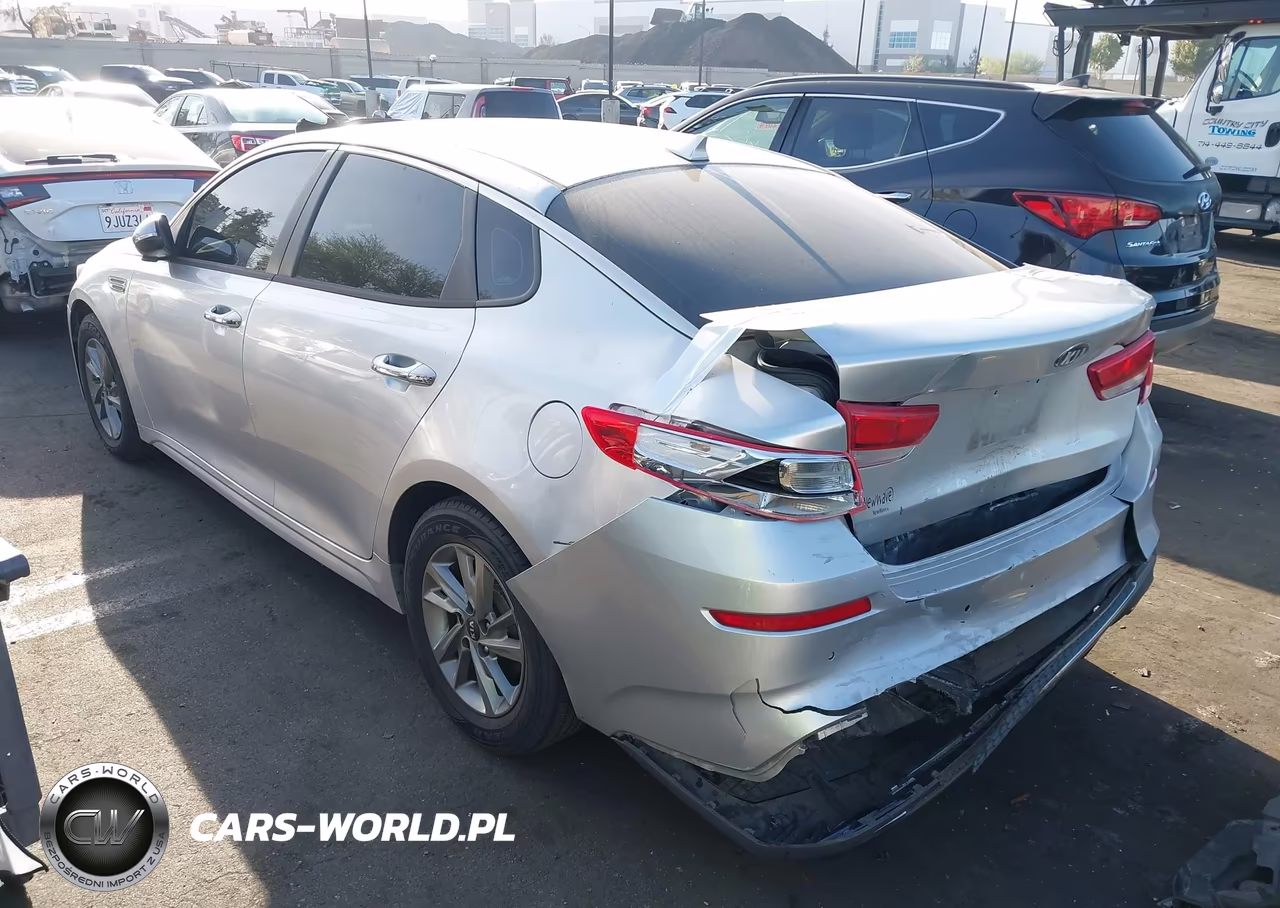 2019 Kia Optima Lx VIN:5XXGT4L33KG297656 - 3