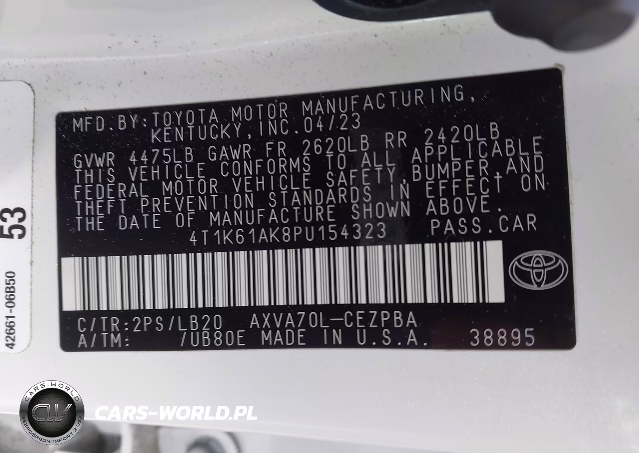 2023 Toyota Camry Xse VIN:4T1K61AK8PU154323 - 9