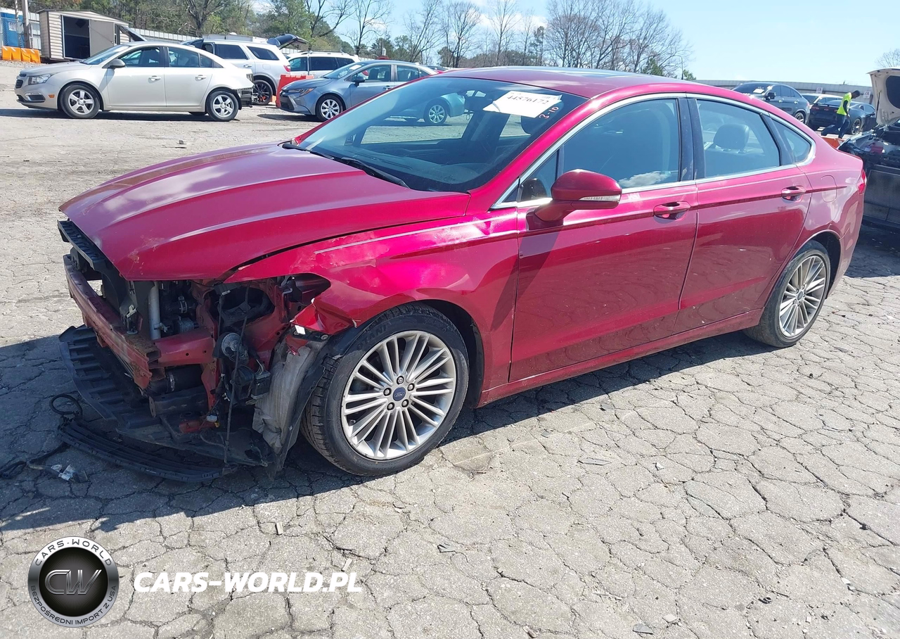 2016 Ford Fusion Se VIN:3FA6P0H95GR141400 - 2