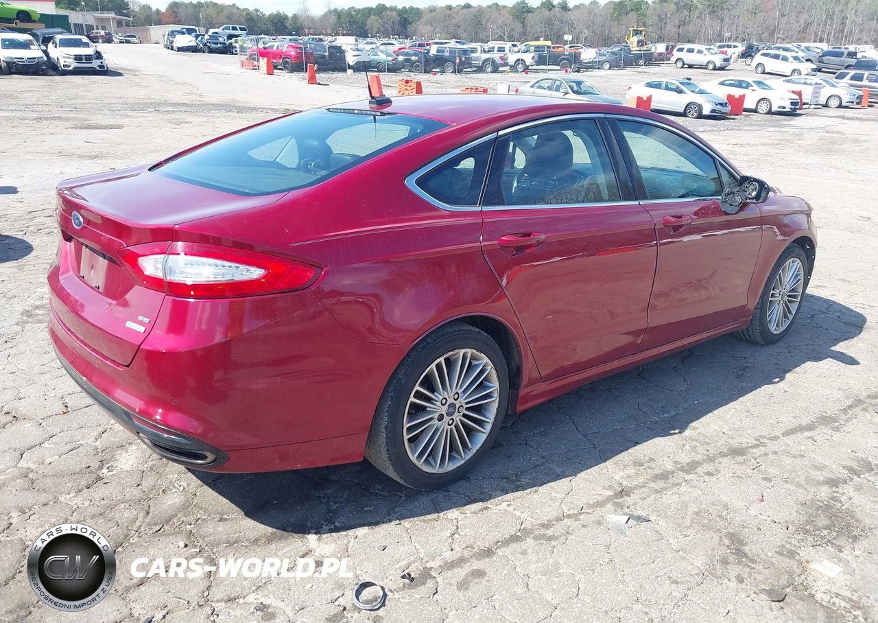 2016 Ford Fusion Se VIN:3FA6P0H95GR141400 - 4