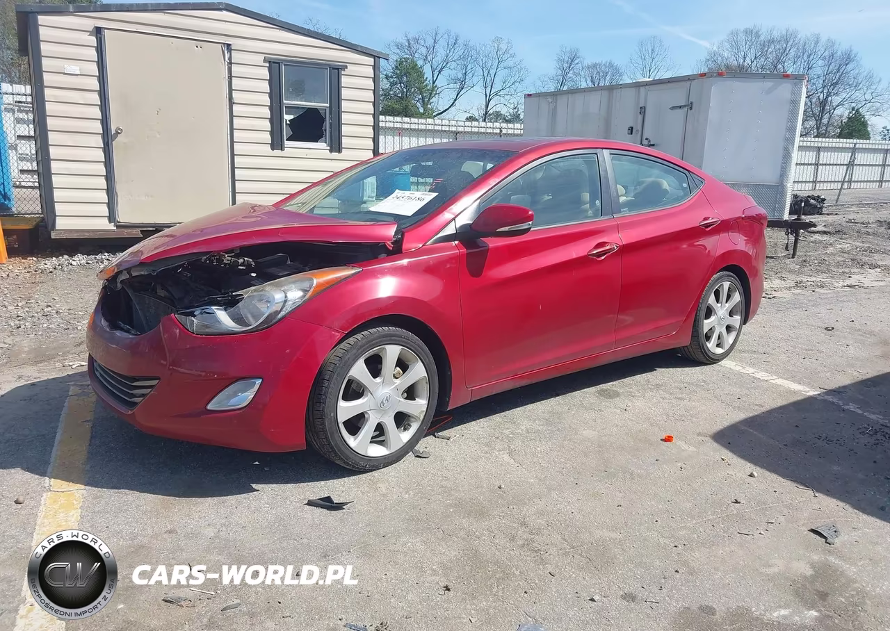 2011 Hyundai Elantra Limited (Ulsan Plant) VIN:KMHDH4AE6BU102227 - 2