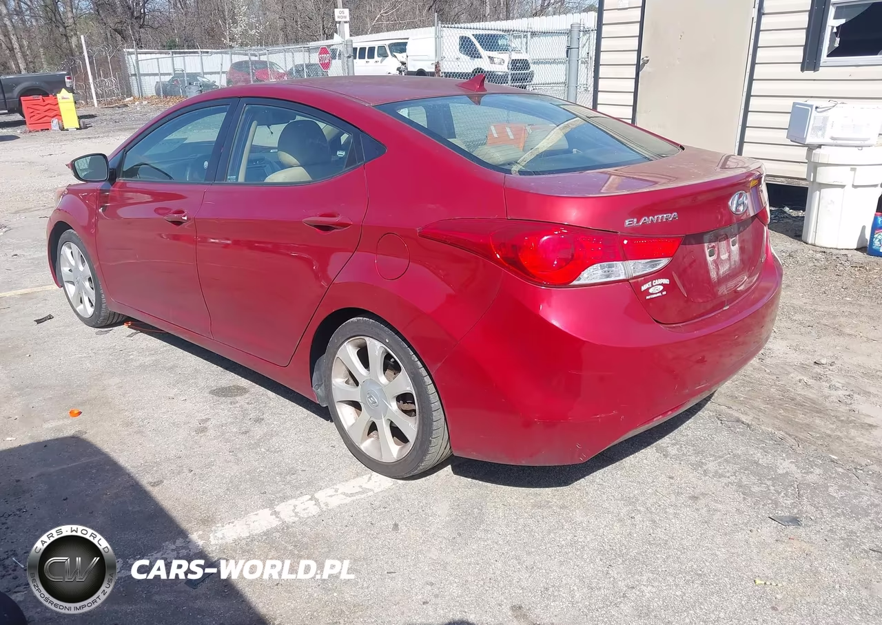 2011 Hyundai Elantra Limited (Ulsan Plant) VIN:KMHDH4AE6BU102227 - 3