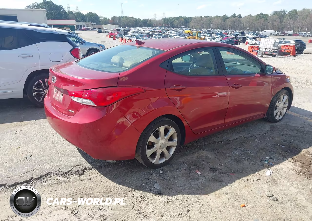 2011 Hyundai Elantra Limited (Ulsan Plant) VIN:KMHDH4AE6BU102227 - 4