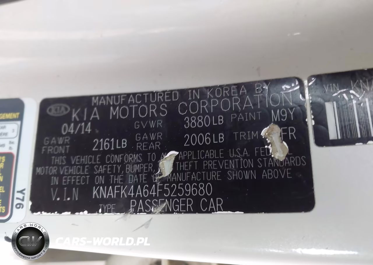 2015 Kia Forte Lx VIN:KNAFK4A64F5259680 - 9