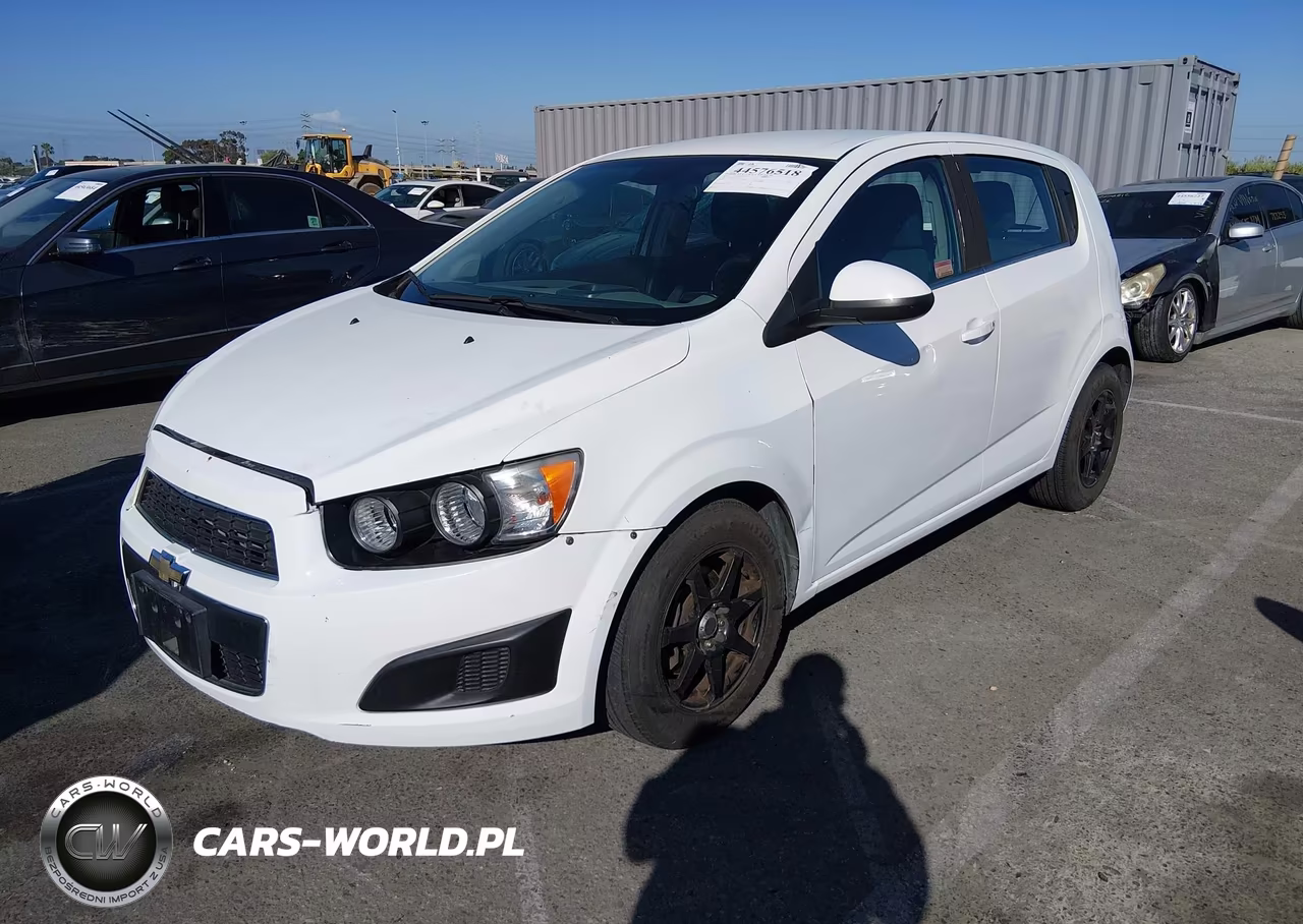 2012 Chevrolet Sonic 2Lt VIN:1G1JC6SB7C4221825 - 2