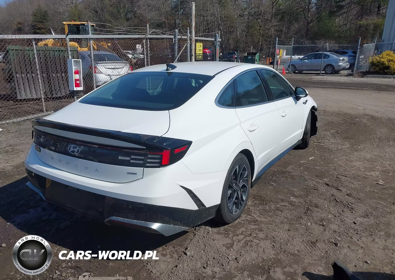 2024 Hyundai Sonata Sel VIN:KMHL64JA8RA362087 - 4