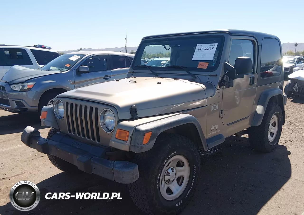 2004 Jeep Wrangler X VIN:1J4FA39S24P788932 - 2