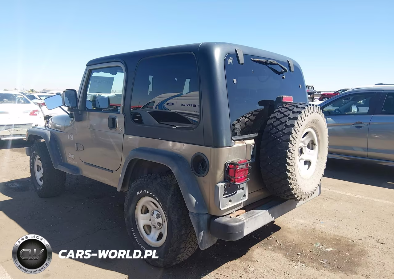 2004 Jeep Wrangler X VIN:1J4FA39S24P788932 - 3