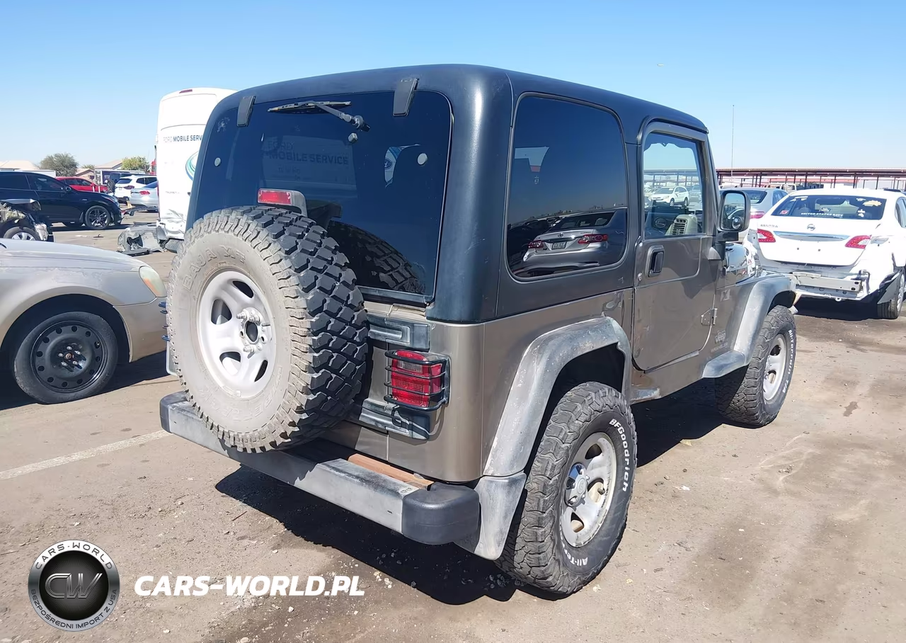 2004 Jeep Wrangler X VIN:1J4FA39S24P788932 - 4