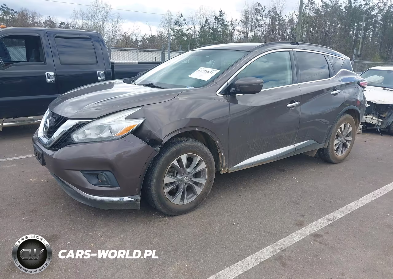 2017 Nissan Murano Sv VIN:5N1AZ2MH0HN113141 - 2