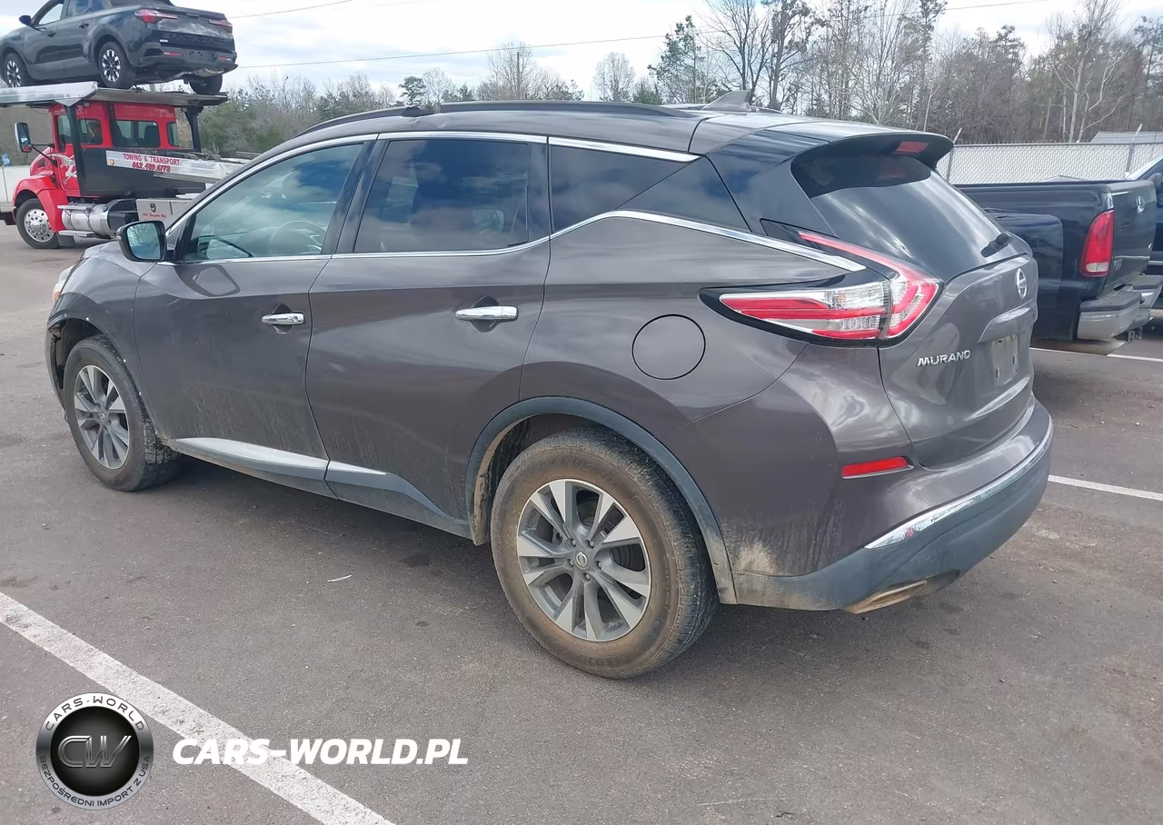 2017 Nissan Murano Sv VIN:5N1AZ2MH0HN113141 - 3
