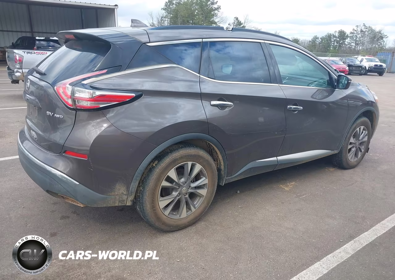 2017 Nissan Murano Sv VIN:5N1AZ2MH0HN113141 - 4