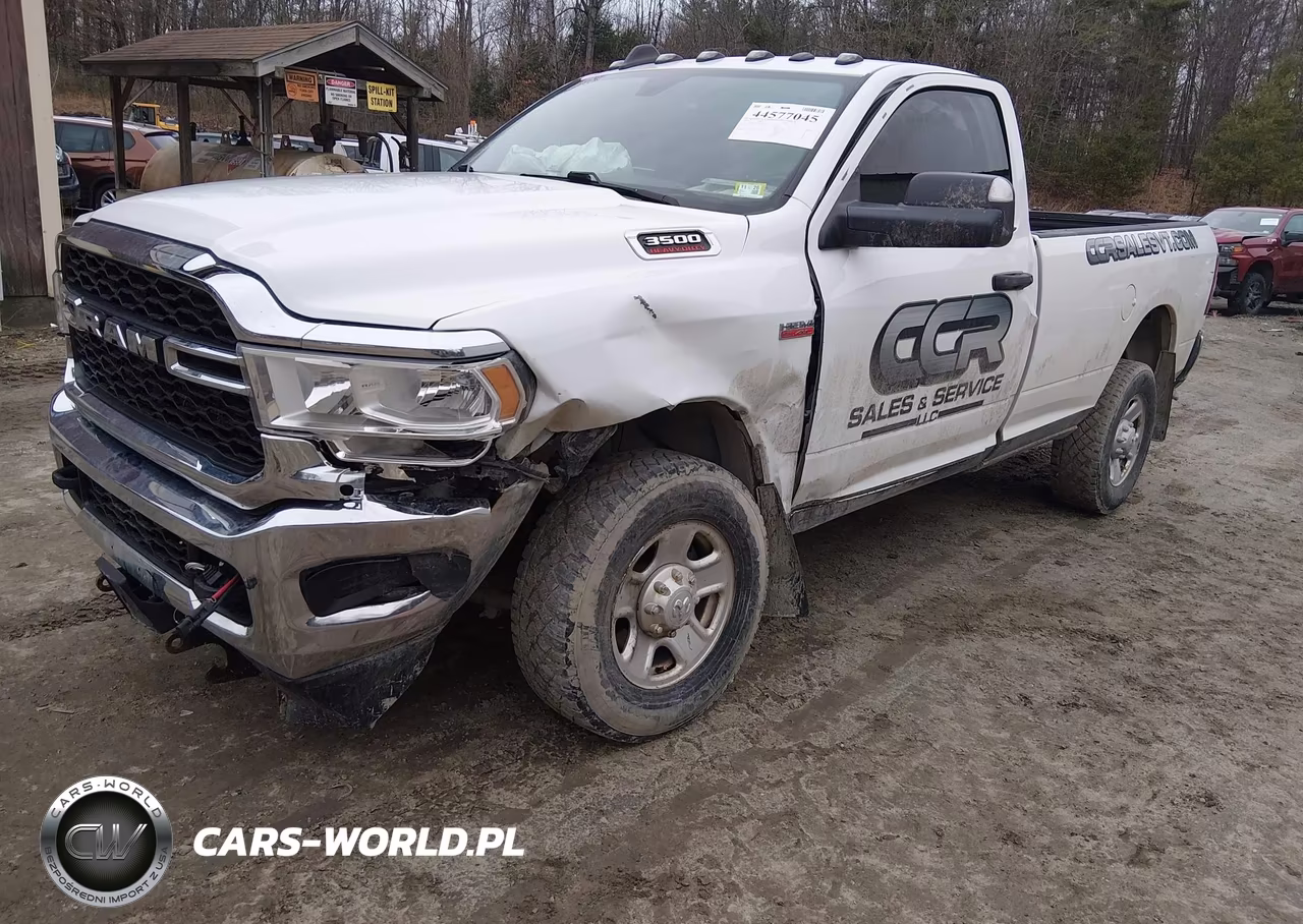 2021 Ram 3500 Tradesman 4X4 8' Box VIN:3C63R3AJ6MG637236 - 2