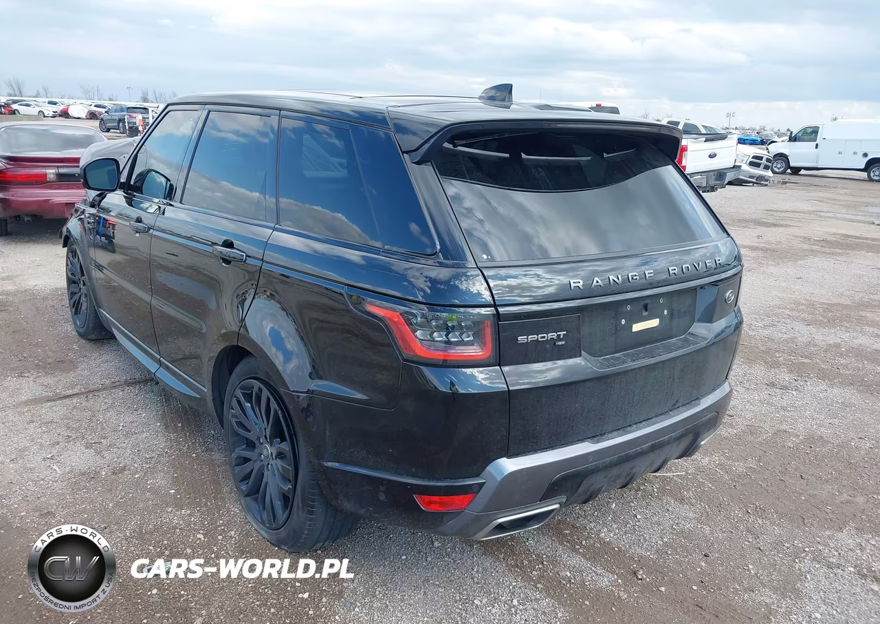 2022 Land Rover Range Rover Sport Hse Silver Edition Mhev VIN:SALWR2SU1NA219331 - 3