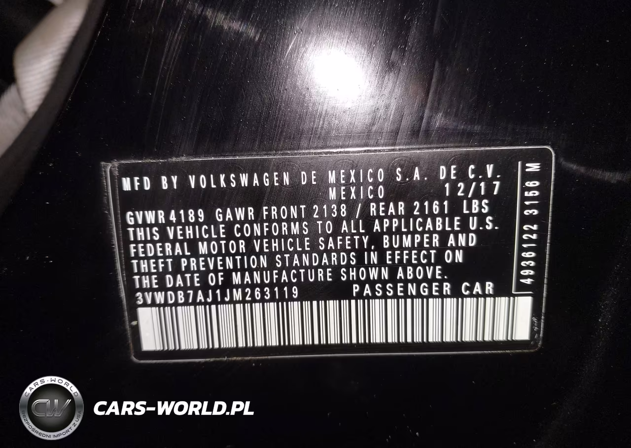 2018 Volkswagen Jetta 1.4T Se-1.4T Wolfsburg Edition VIN:3VWDB7AJ1JM263119 - 9