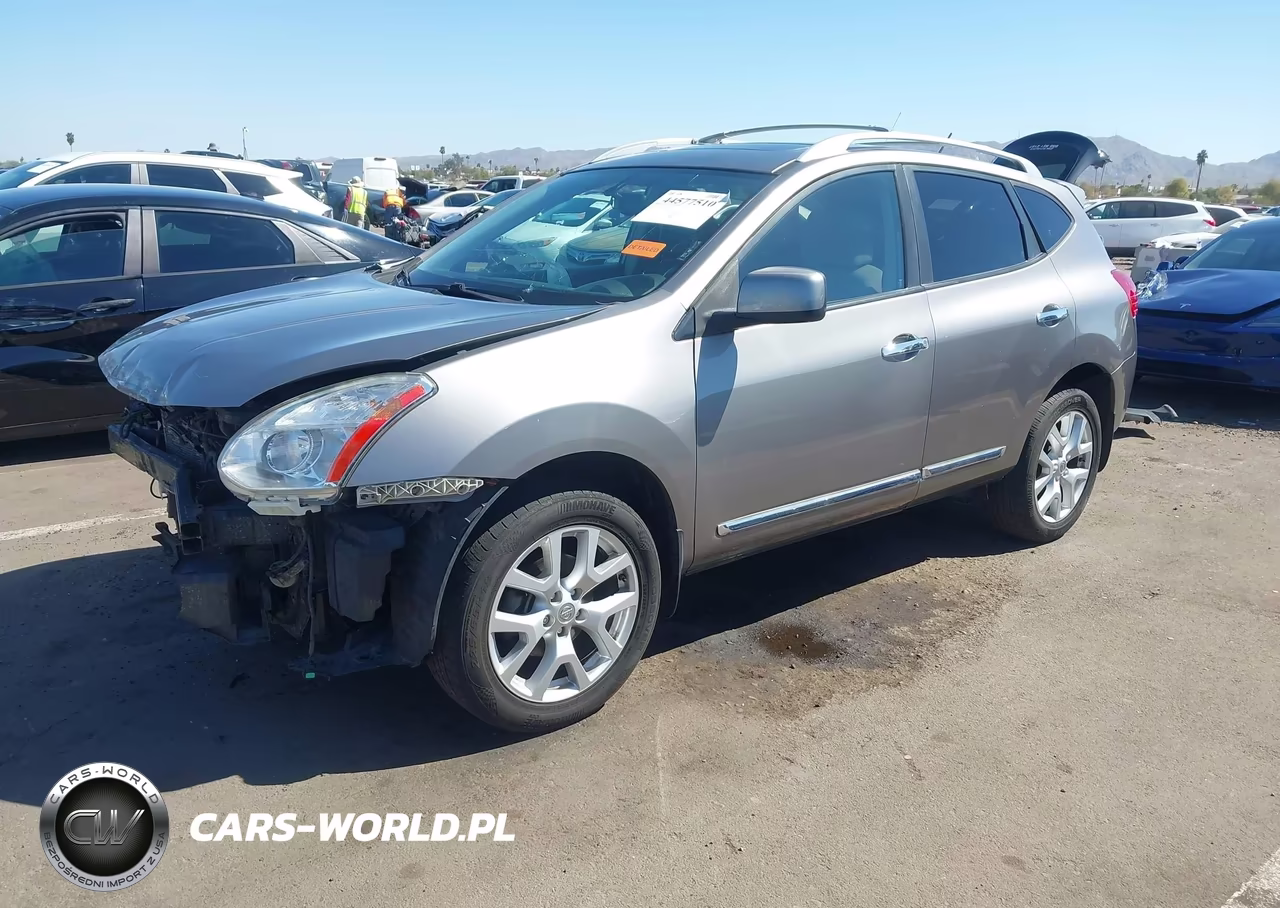 2011 Nissan Rogue Sv VIN:JN8AS5MV8BW257090 - 2