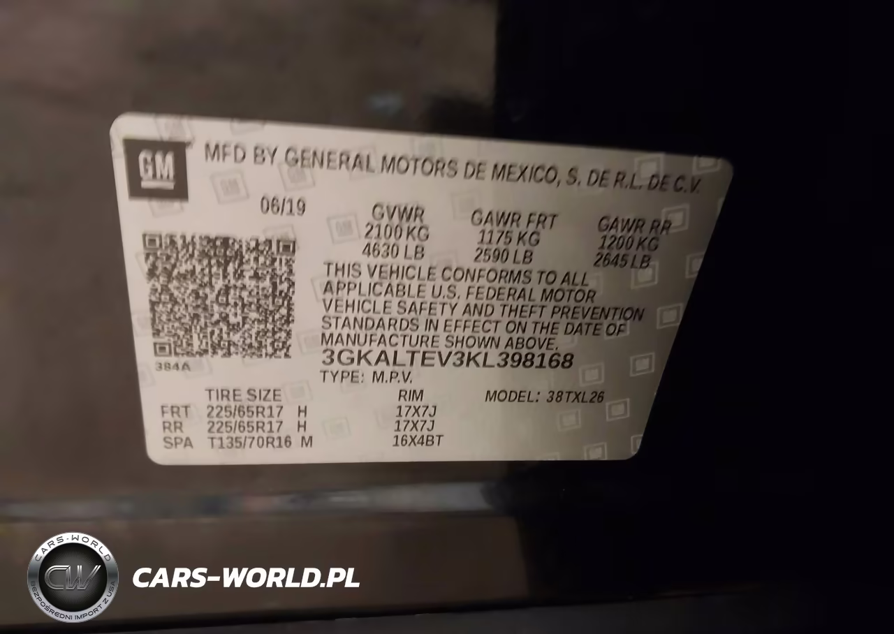 2019 GMC Terrain Sle VIN:3GKALTEV3KL398168 - 9
