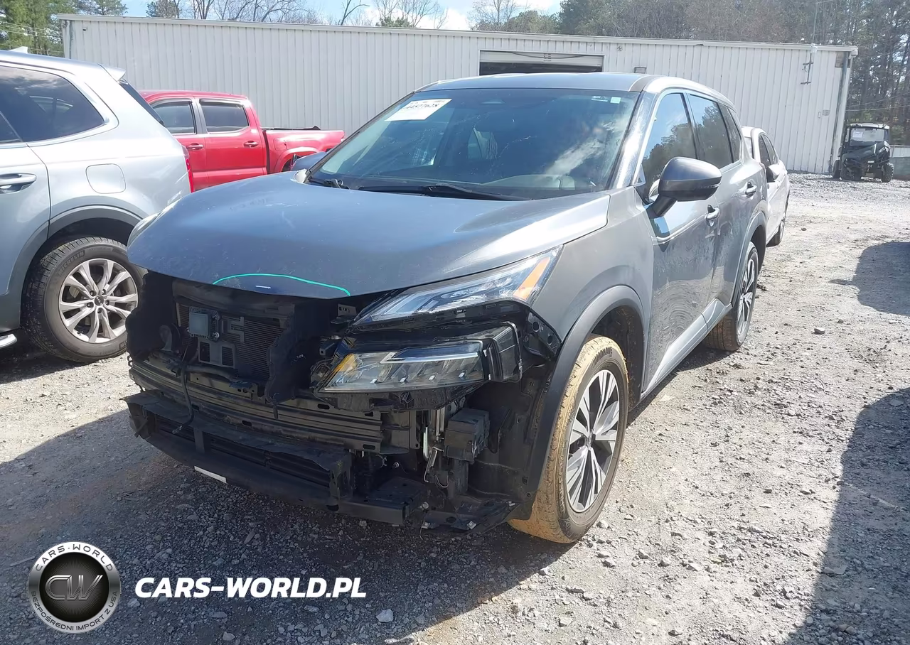 2021 Nissan Rogue Sv Fwd VIN:5N1AT3BA1MC704176 - 2