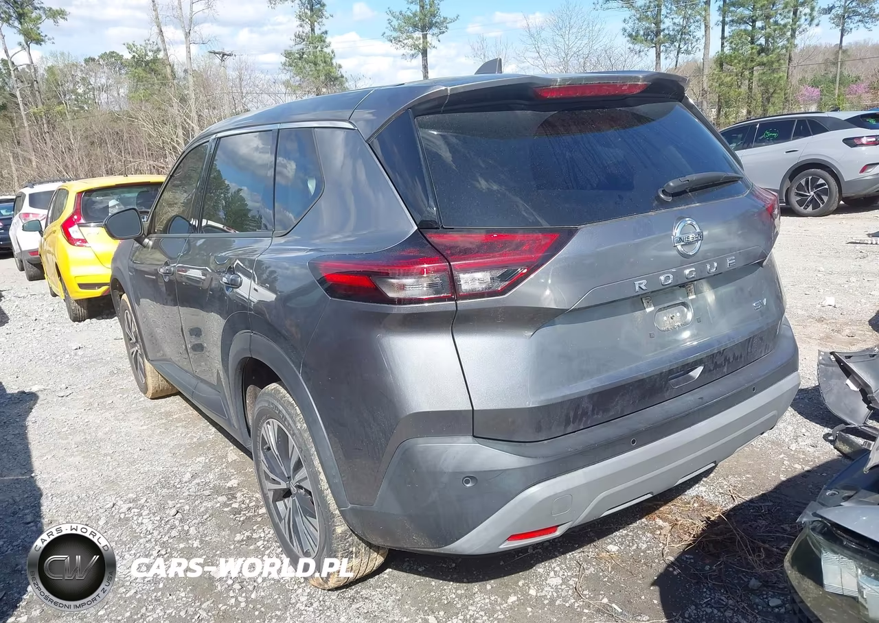 2021 Nissan Rogue Sv Fwd VIN:5N1AT3BA1MC704176 - 3