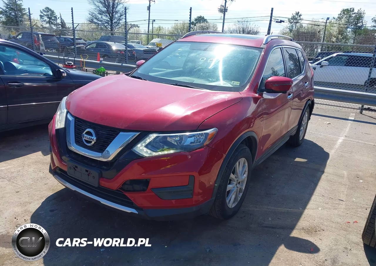 2017 Nissan Rogue Sv VIN:JN8AT2MV8HW254002 - 2