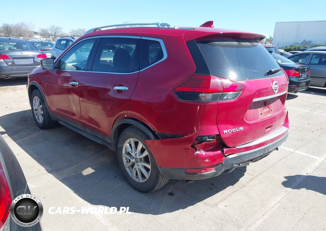 2017 Nissan Rogue Sv VIN:JN8AT2MV8HW254002 - 3