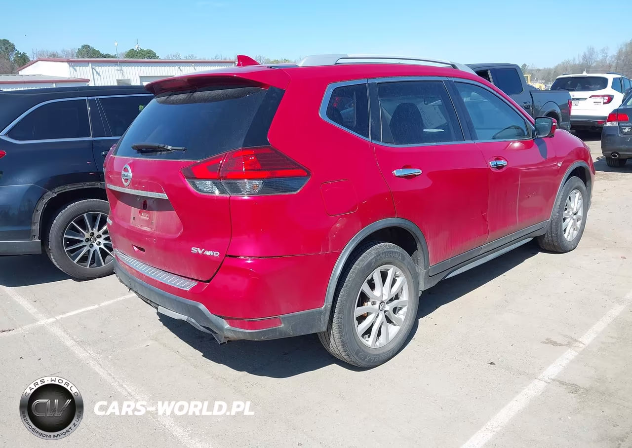 2017 Nissan Rogue Sv VIN:JN8AT2MV8HW254002 - 4
