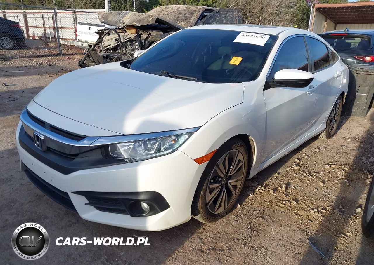 2018 Honda Civic Ex-L VIN:JHMFC1F72JX010063 - 2