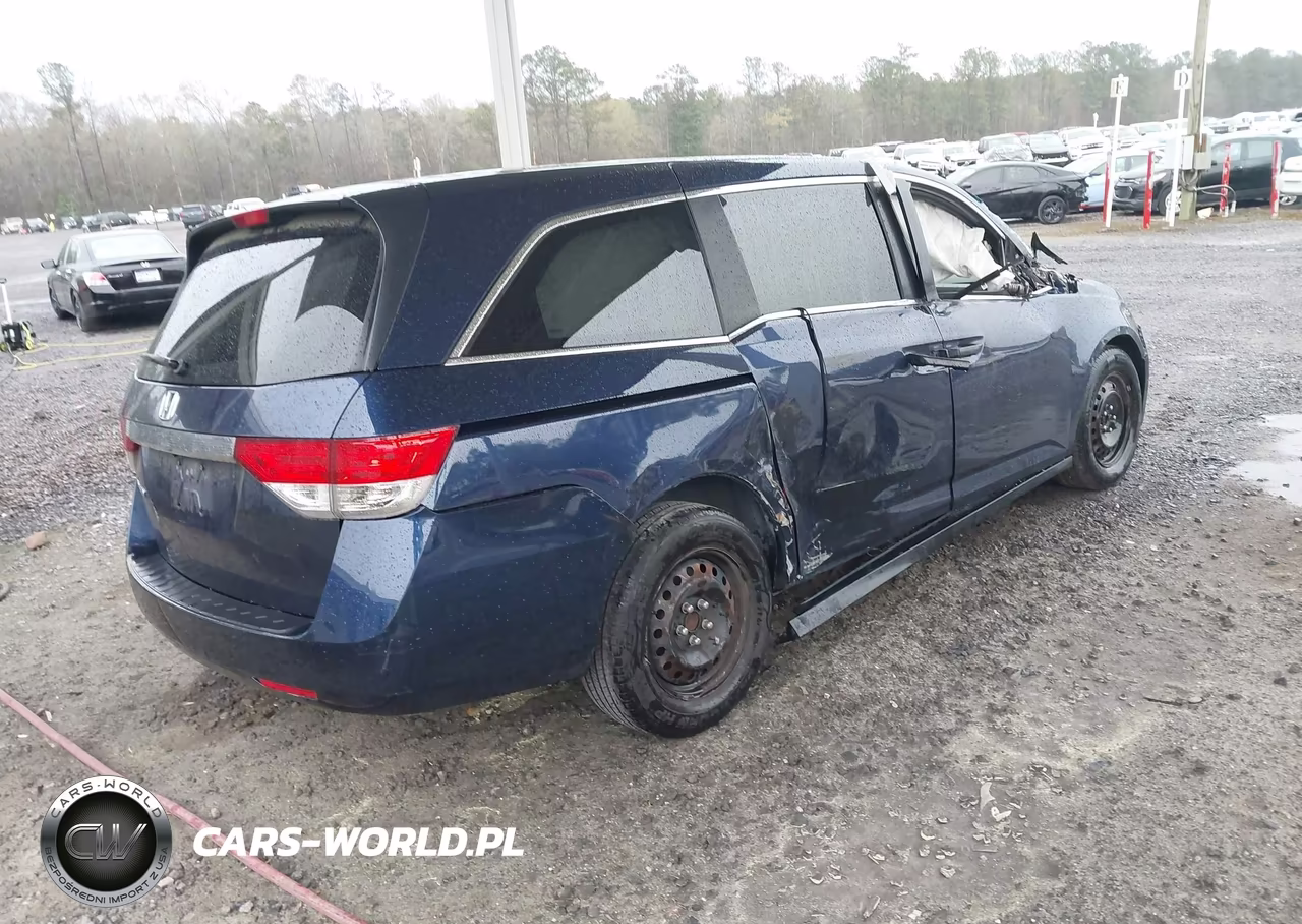 2014 Honda Odyssey Lx VIN:5FNRL5H24EB104114 - 4