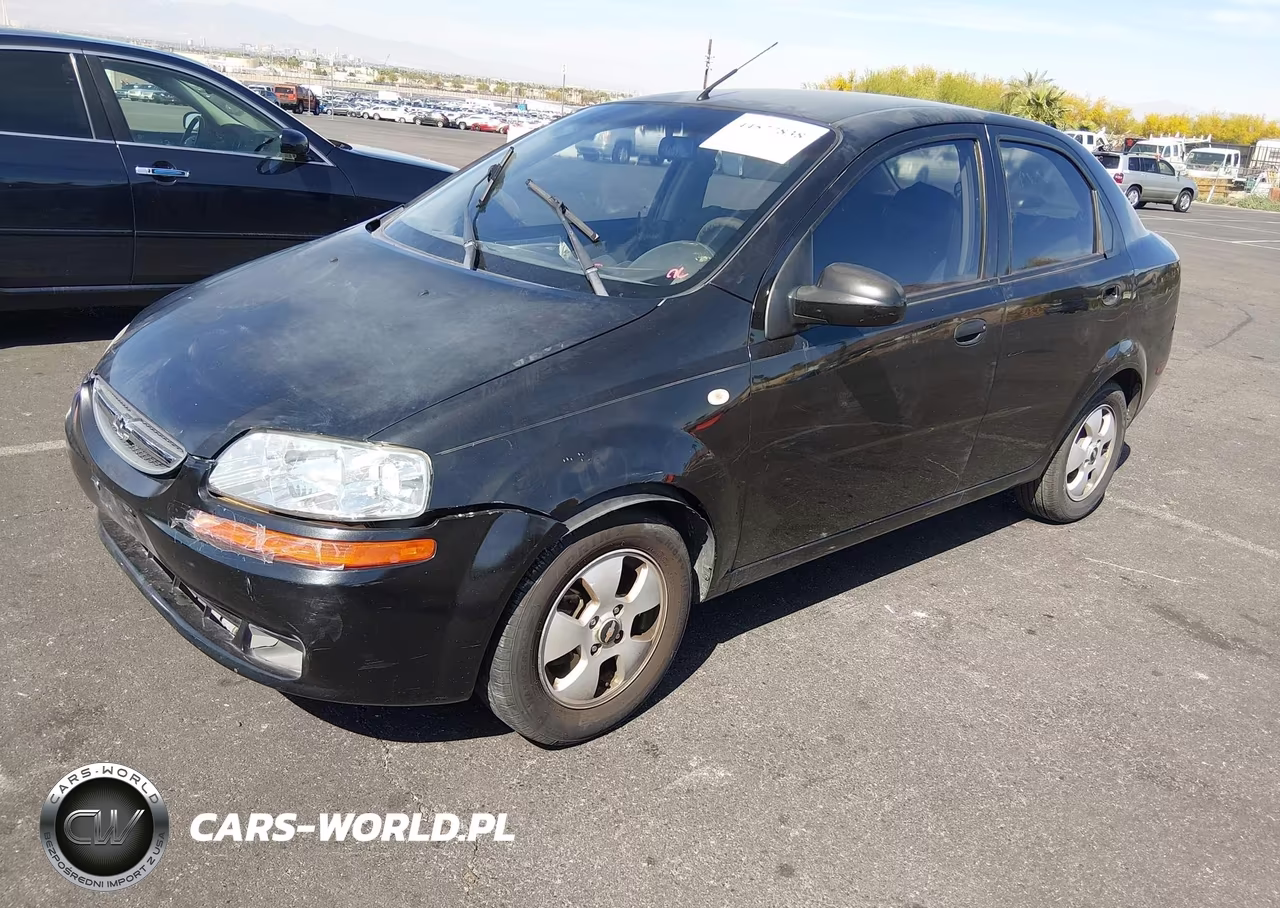 2006 Chevrolet Aveo Ls VIN:KL1TD56696B653957 - 2
