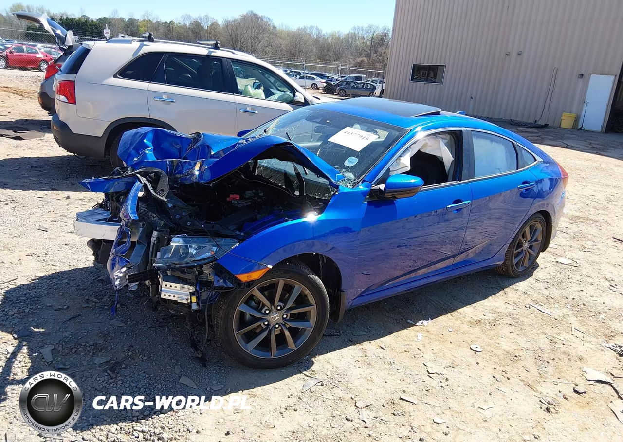 2020 Honda Civic Ex VIN:19XFC1F36LE016269 - 2